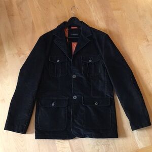 FUMAGALLI | Brown Corduroy Men's Sport Coat Jacket